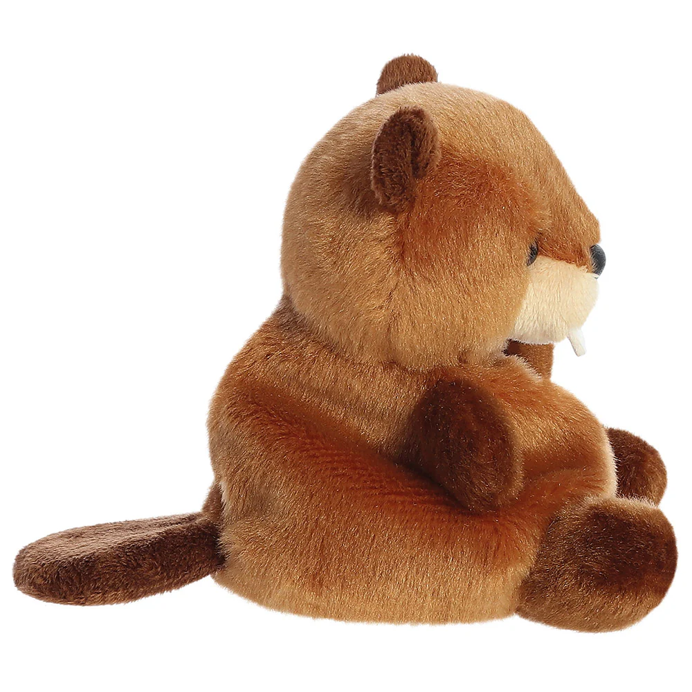 Palm Pals Chewy Beaver Bear Soft Toy - Image 3