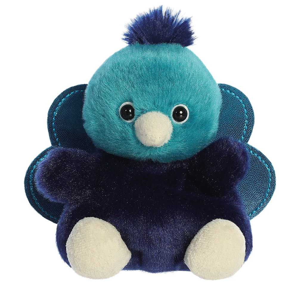 Palm Pals Elton Peacock Soft Toy