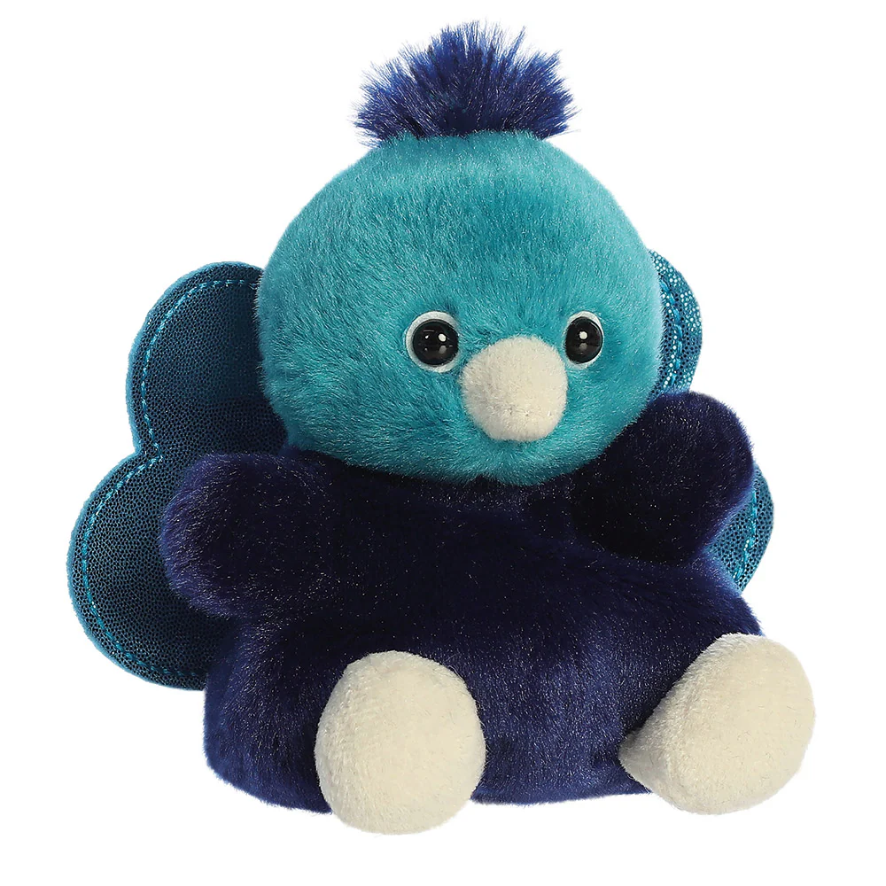 Palm Pals Elton Peacock Soft Toy - Image 2