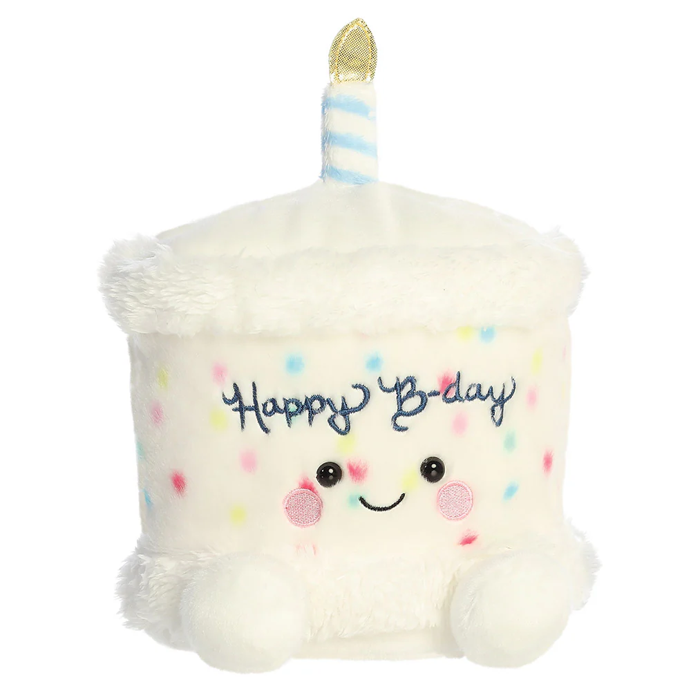 Palm Pals Happy B'day Cake 20cm Soft Toy - Image 2
