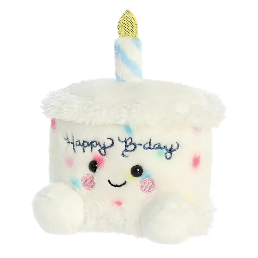 Palm Pals Happy B'Day Cake Soft Toy - Image 6