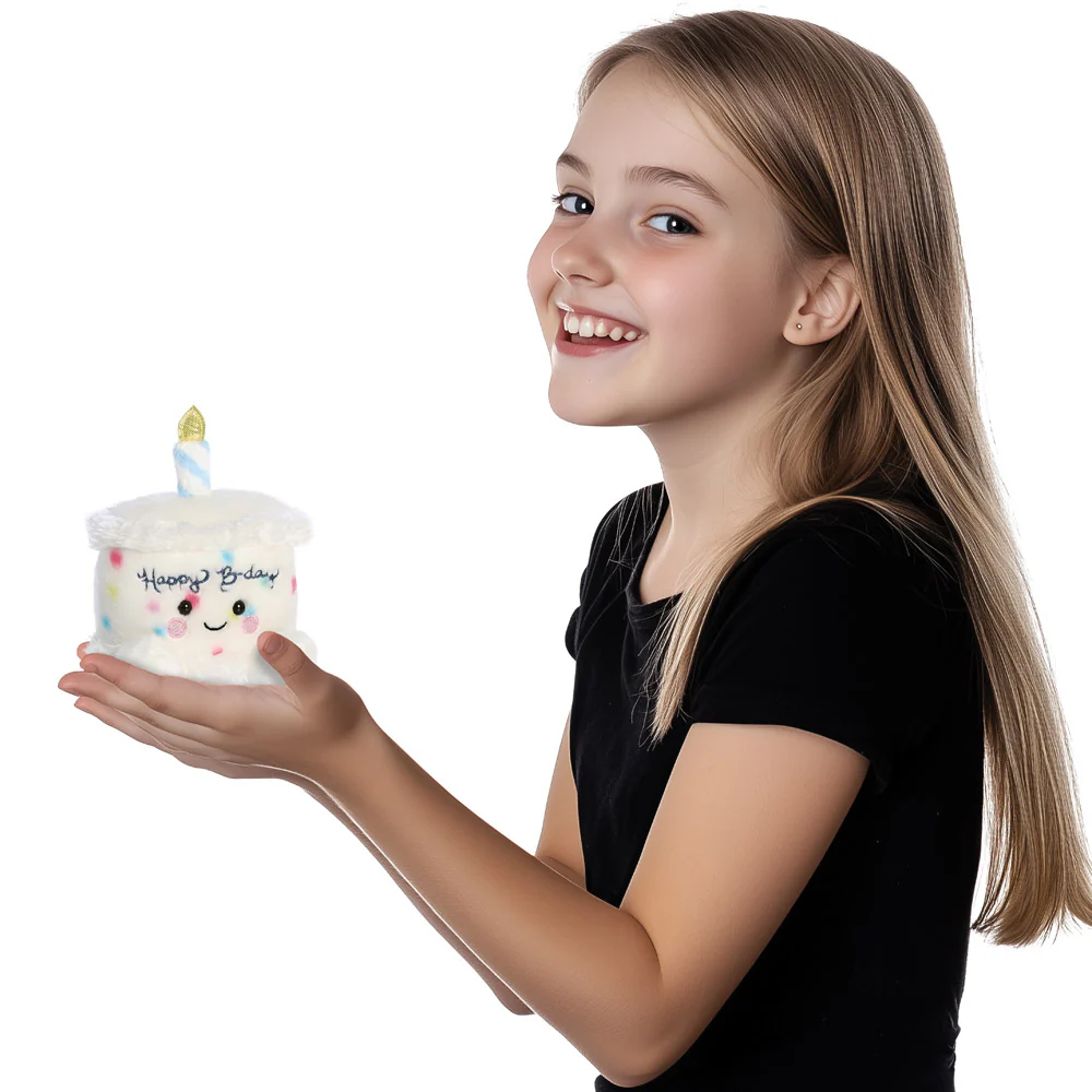 Palm Pals Happy B'Day Cake Soft Toy - Image 8
