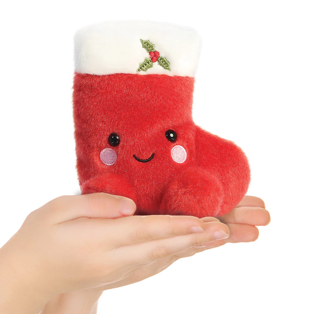 Palm Pals Holly Stocking Soft Toy - Image 6