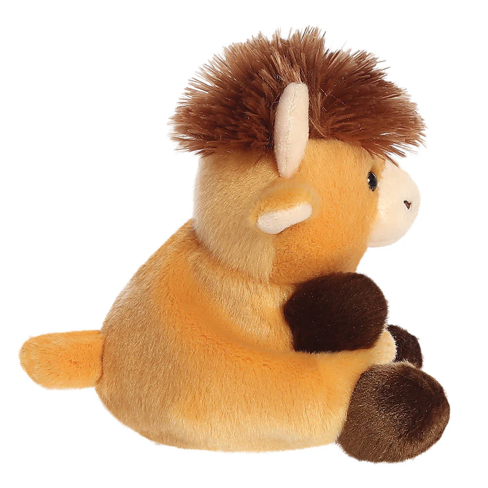 Palm Pals Hubert Highland Cow Soft Toy - Image 4
