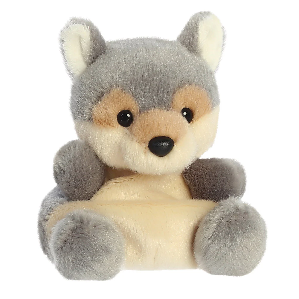 Palm Pals Lucian Wolf Soft Toy - Image 2