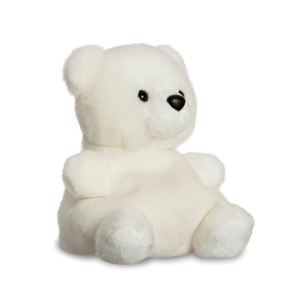 Palm Pals Snowy Polar Bear Soft Toy - Image 2