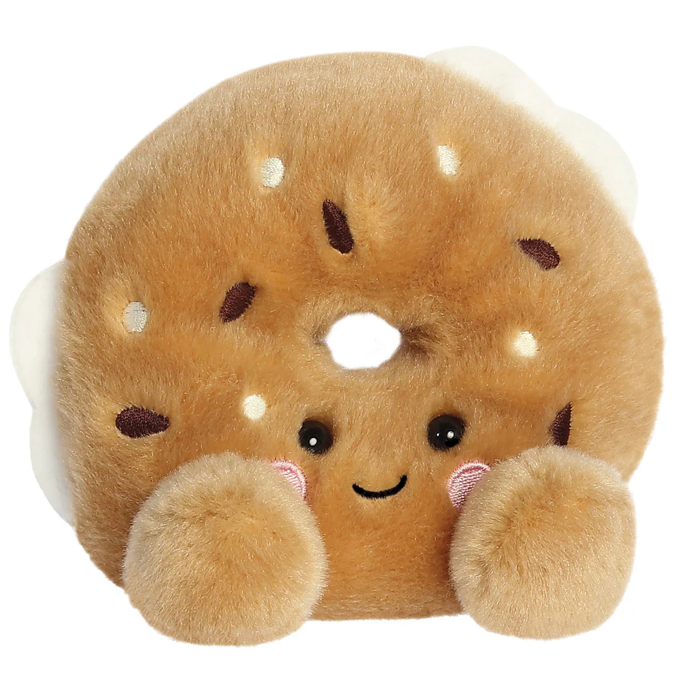 Palm Pals Tony Everything Bagel Soft Toy - Image 2