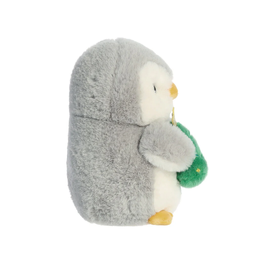 PomPom Penguin w/Xmas Tree Soft Toy - Image 4