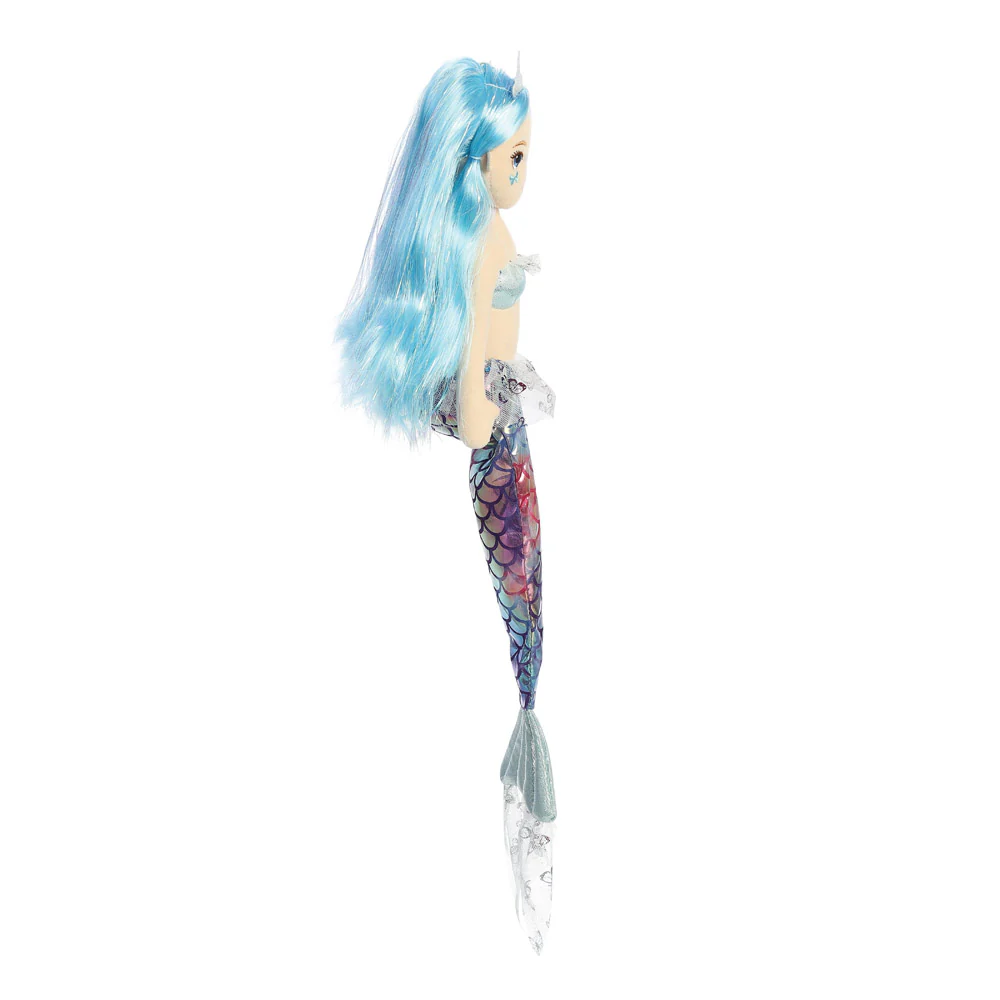 Sea Sparkles Butterfly Mermaid Soft Toy - Image 3