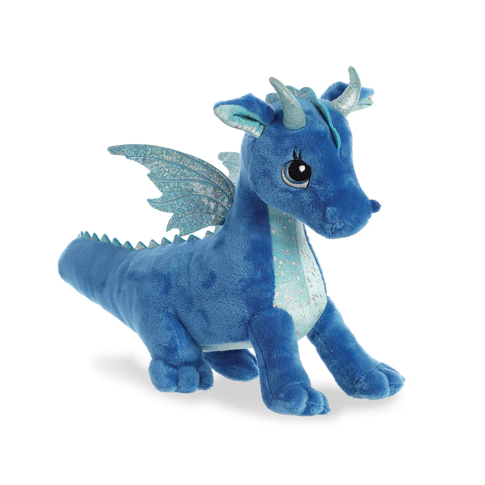 Sparkle Tales Indigo Dragon Soft Toy - Image 3