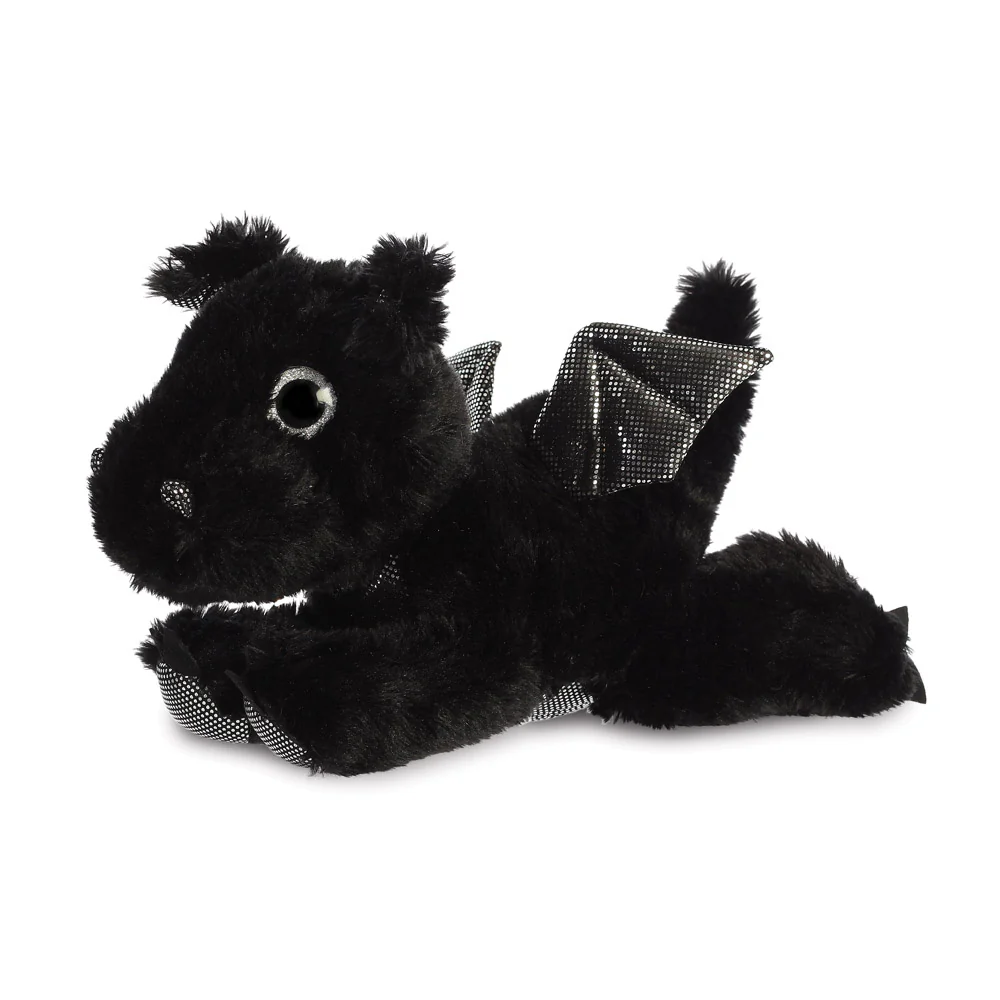 Sparkle Tales Onyx Dragon Soft Toy - Image 3