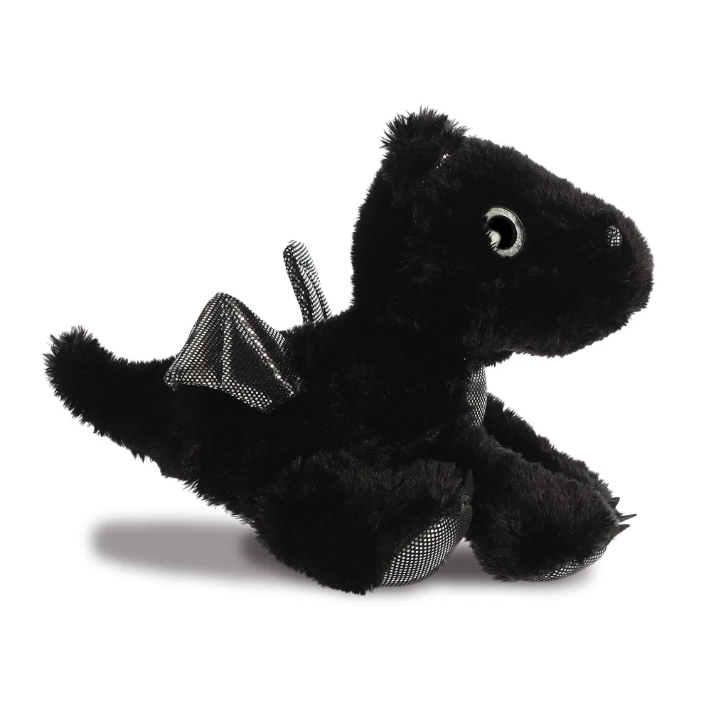 Sparkle Tales Onyx Dragon Soft Toy - Image 4