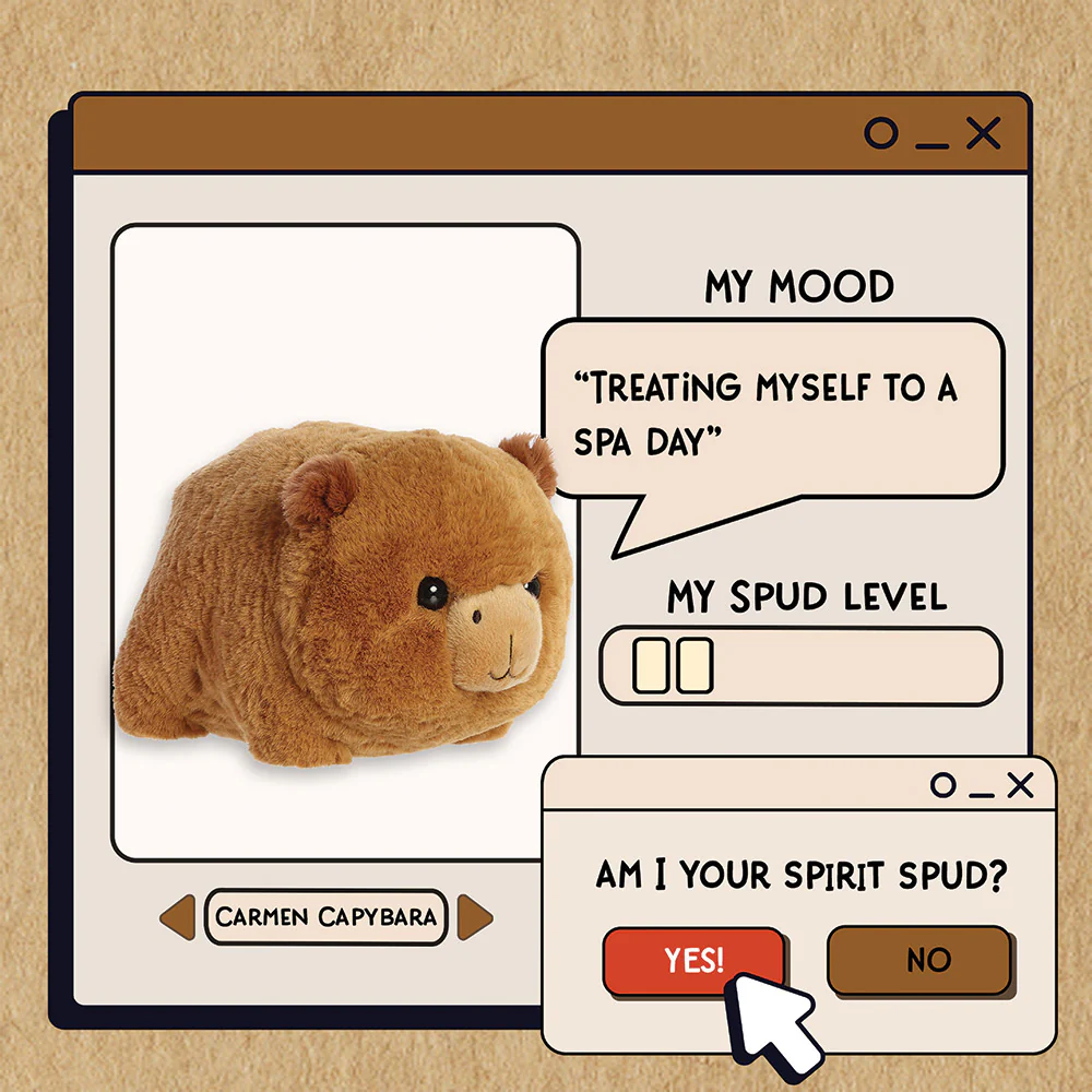 Spudsters Carmen Capybara Soft Toy - Image 5