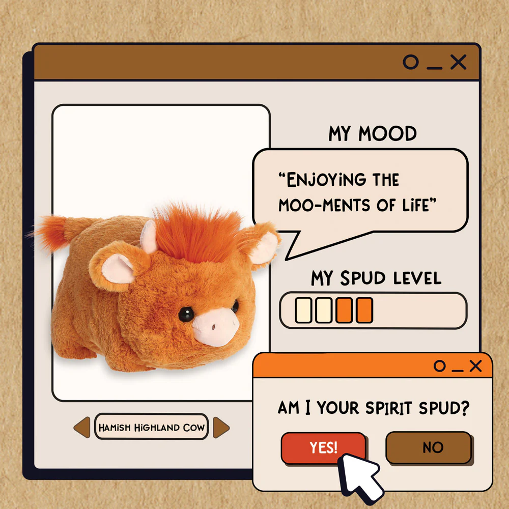 Spudsters Hamish Highland Cow Soft Toy - Image 5