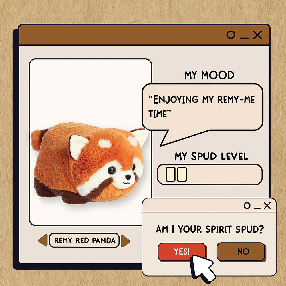 Spudsters Remy Red Panda Soft Toy - Image 5