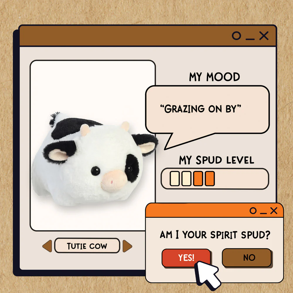 Spudsters Tutie Cow Soft Toy - Image 6