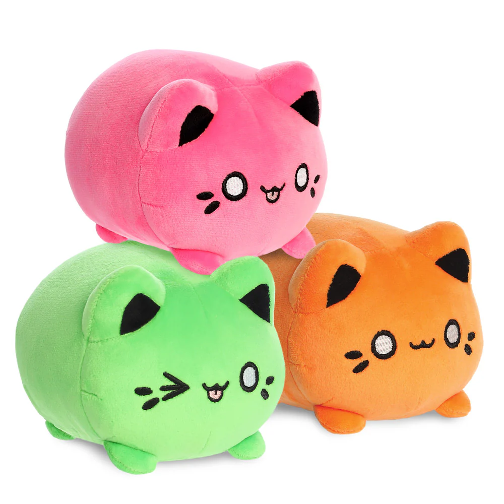 Tasty Peach Green Meowchi Soft Toy - Image 6