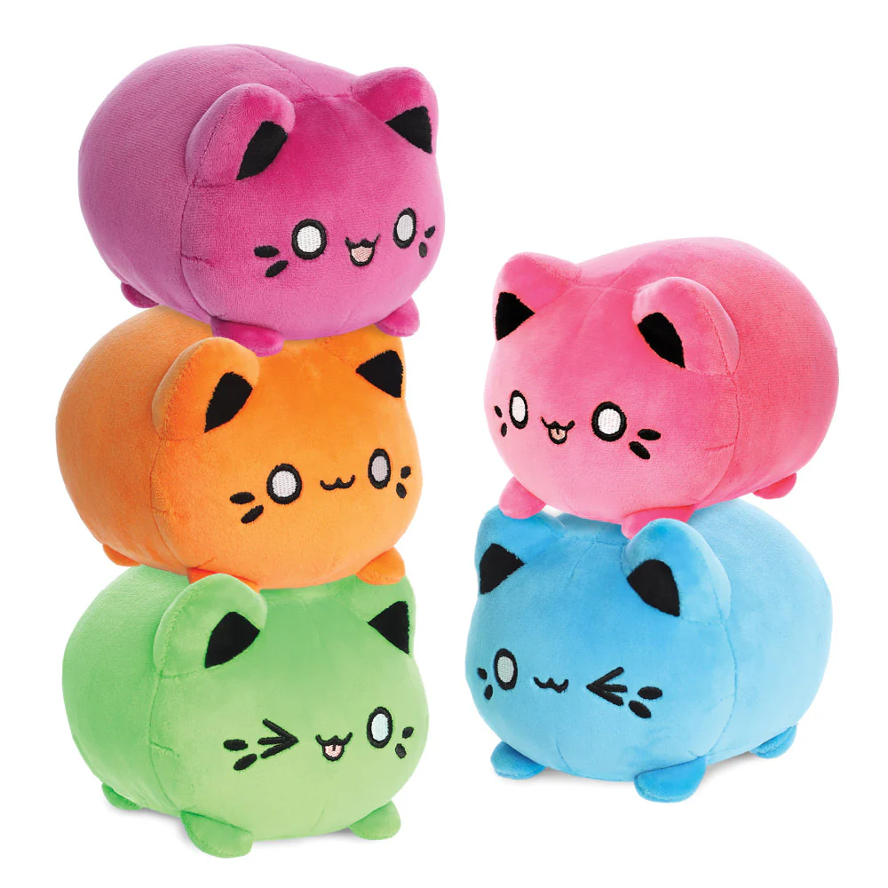 Tasty Peach Purple Meowchi Soft Toy - Image 6