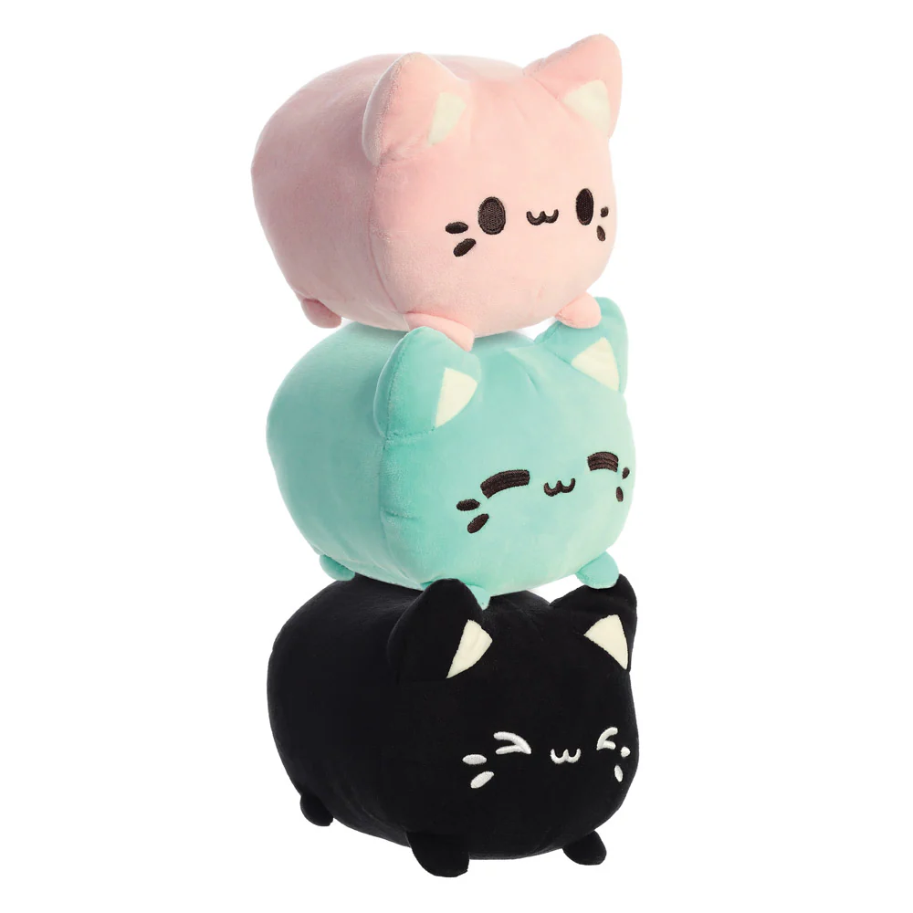 Tasty Peach Strawberry Meowchi Soft Toy - Image 3